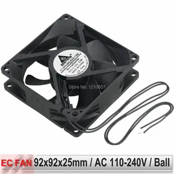 20 pcs lot 90mm EC Cooling Fan AC 110V 115V 120V 220V 240V 2Pin 9225 92mm x 25mm 9cm Ball Bearing Brushless Axial Cooler Fan
20 pcs lot 90mm EC Cooling Fan AC 110V 115V 120V 220V 240V 2Pin 9225 92mm x 25mm 9cm Ball Bearing Brushless Axial Cooler Fan