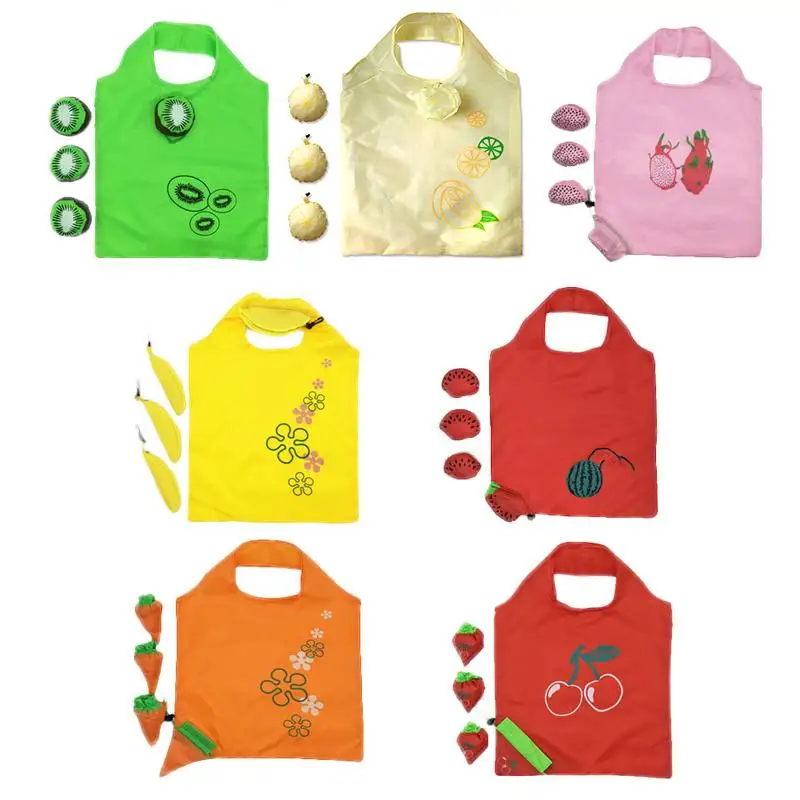 Fruit Vegetable Folding Reusable Polyester Cloth Bag Large Portable Shopping Bag Cute Travel Tote 7 Type
Fruit Vegetable Folding Reusable Polyester Cloth Bag Large Portable Shopping Bag Cute Travel Tote 7 Type