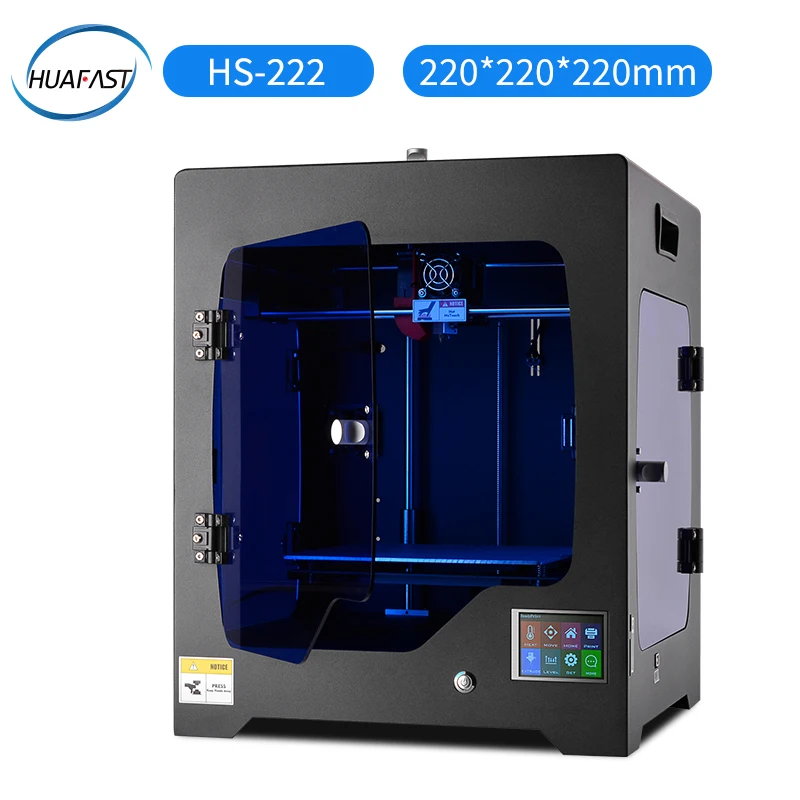 HUAFAST 3D Printer HS-222 printing machine service 3 d kit print hotend mega 2560 marlin mk8 extruder with 1kg pla abs filaments
HUAFAST 3D Printer HS-222 printing machine service 3 d kit print hotend mega 2560 marlin mk8 extruder with 1kg pla abs filaments