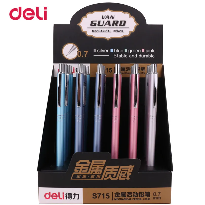 Deli Stationery Mechanical Pencil Metal Pencil Supplies Pencil Cute Novelty High Quality Auto Lead Pencils Standard Student 40S7
Deli Stationery Mechanical Pencil Metal Pencil Supplies Pencil Cute Novelty High Quality Auto Lead Pencils Standard Student 40S7