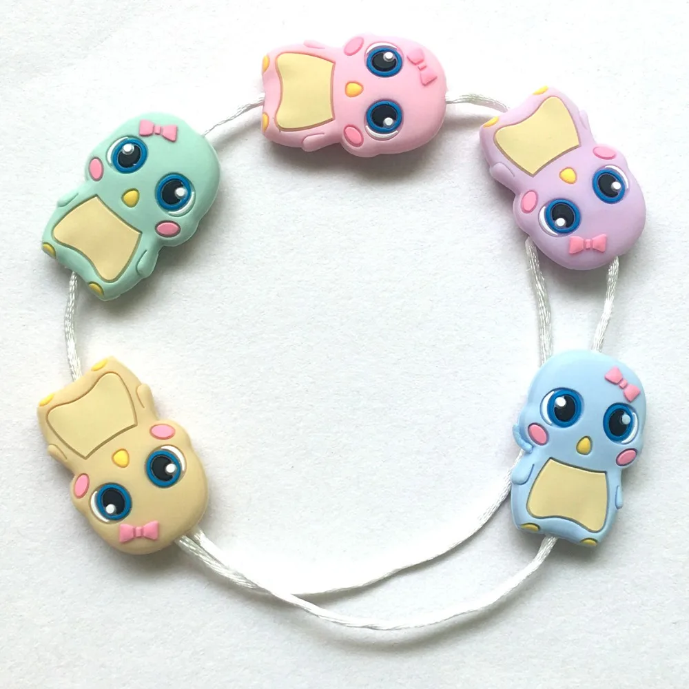 1 piece BPA Free 100% Food Grade Silicone Duck Beads Baby Chewable Animal Teething Beads for Pacifier Clip or Soothing Products
1 piece BPA Free 100% Food Grade Silicone Duck Beads Baby Chewable Animal Teething Beads for Pacifier Clip or Soothing Products