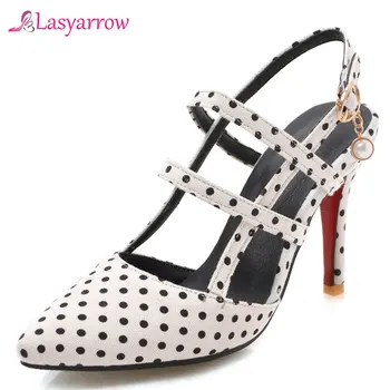 Lasyarrow 2019 Fashion Lolita Thin High Heel Pointed Toe Sandals Women Shoes Black Red Bowtie Party Dress Heels Shoes Woman
Lasyarrow 2019 Fashion Lolita Thin High Heel Pointed Toe Sandals Women Shoes Black Red Bowtie Party Dress Heels Shoes Woman