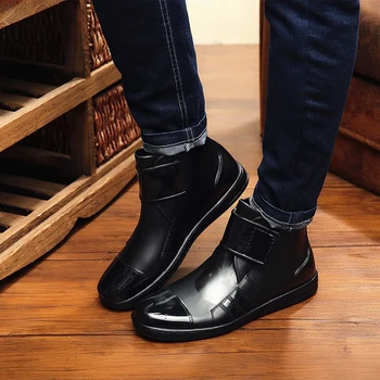 EXCARGO Men Water Shoes Ankle Rainboots Shoes Hook Loop Solid Casual Shoes For Men 2019 New Hot Sale Winter Warm Boots Rainboots
EXCARGO Men Water Shoes Ankle Rainboots Shoes Hook Loop Solid Casual Shoes For Men 2019 New Hot Sale Winter Warm Boots Rainboots
