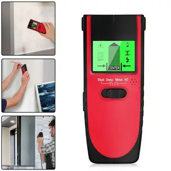 Stud Finder 4 In 1 Multifunctional Wall Scanner Professional Wall Center Sensor Detector For Studs Metal Wood Live AC Wire
Stud Finder 4 In 1 Multifunctional Wall Scanner Professional Wall Center Sensor Detector For Studs Metal Wood Live AC Wire