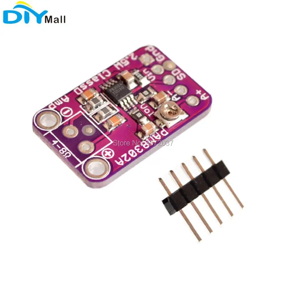 CJMCU-832 PAM8302A 2.5W Single Channel Audio Power Amplifier Module Breakout Board
CJMCU-832 PAM8302A 2.5W Single Channel Audio Power Amplifier Module Breakout Board