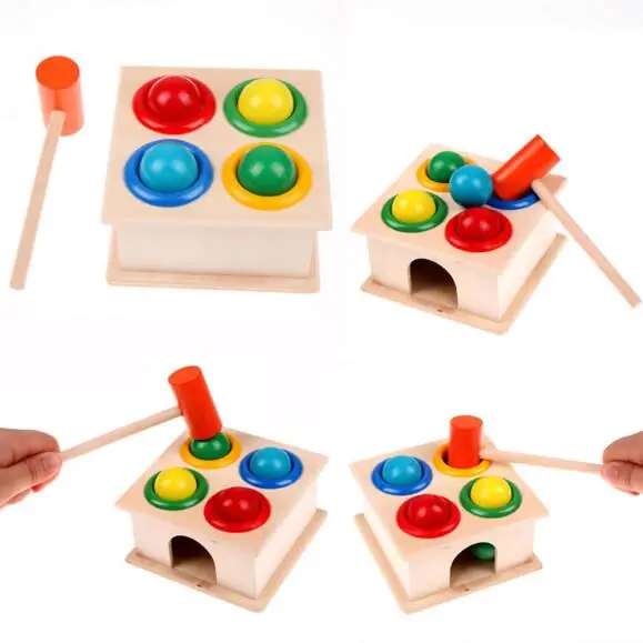 2019 Child Early Learning Hammering Wooden Ball Hammer Game Educational Fun Toy Children Kids Stick Box Wood Knocks Pounding Toy
2019 Child Early Learning Hammering Wooden Ball Hammer Game Educational Fun Toy Children Kids Stick Box Wood Knocks Pounding Toy