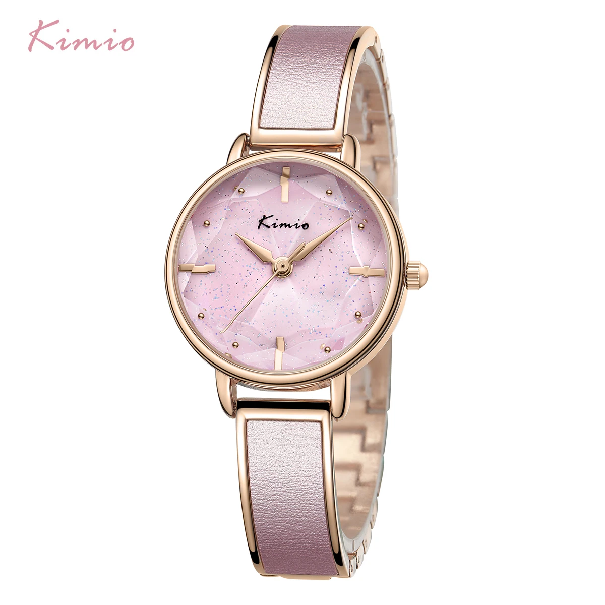Брендовые Часы Kimio с браслетом женские Роскошные Кварцевые часы повседневные