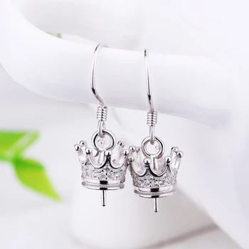 925 Sterling Silver Drop Earrings for Women 8mm9mm10mm11mm12mm13mm Pearl or Round Bead Semi Mount Earrings Fine Jewelry Setting
925 Sterling Silver Drop Earrings for Women 8mm9mm10mm11mm12mm13mm Pearl or Round Bead Semi Mount Earrings Fine Jewelry Setting