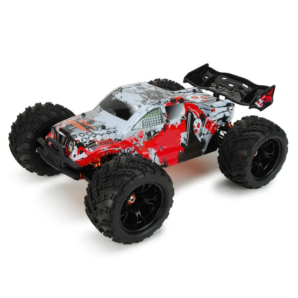 

New Dhk Hobby 8384 1:8 4wd Off-road Racing Truck Rtr 70km/h Wheelie High-torque Servo Rc Car Impact Resistant Monster Truck