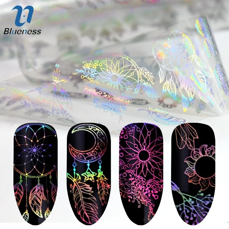 Blueness 1Roll Colorful Nail Art Decorations Laser Transfer Stickers Design Manicure Declas Dream Catcher Nails Accessories
Blueness 1Roll Colorful Nail Art Decorations Laser Transfer Stickers Design Manicure Declas Dream Catcher Nails Accessories