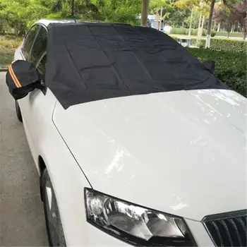 210T Silver Coating Cloth Winter Car Snow Shield Car Windscreen Snow Anti-Freeze Half Cover Car With Storage Bag 
210T Silver Coating Cloth Winter Car Snow Shield Car Windscreen Snow Anti-Freeze Half Cover Car With Storage Bag