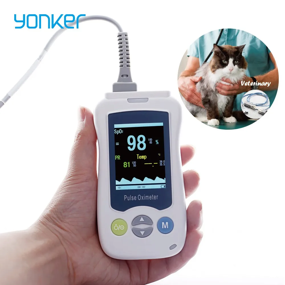 Veterinary Handheld Pulse Oximeter Medical Portable For Cats Dogs Foxes and Other Pets
Veterinary Handheld Pulse Oximeter Medical Portable For Cats Dogs Foxes and Other Pets