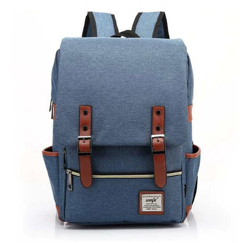 Fashion Canvas Daily Backpacks for Laptop Large Capacity Computer Bag Casual Student School Bag packs Travel Rucksacks Blue
Fashion Canvas Daily Backpacks for Laptop Large Capacity Computer Bag Casual Student School Bag packs Travel Rucksacks Blue