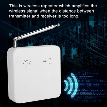 433 MHZ wifi Wireless Repeater Range Extender Signal Amplifer Booster EU Plug 100-240V
433 MHZ wifi Wireless Repeater Range Extender Signal Amplifer Booster EU Plug 100-240V