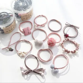 12pcs New Hair Ball Pearl Hair Rope Set Hair Tie Rubber Band Canned Hair Ornament
12pcs New Hair Ball Pearl Hair Rope Set Hair Tie Rubber Band Canned Hair Ornament