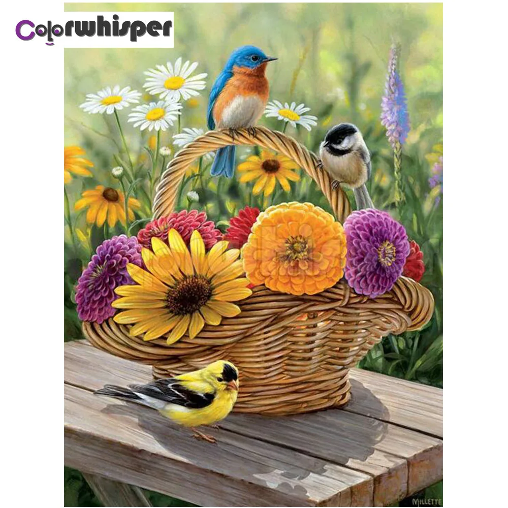 Diamond Painting Full Square/Round Drill Flower Basket Birds Small Daisy 3D Daimond Painting Embroidery Mosaic Cross Stitch Z117 
Diamond Painting Full Square/Round Drill Flower Basket Birds Small Daisy 3D Daimond Painting Embroidery Mosaic Cross Stitch Z117