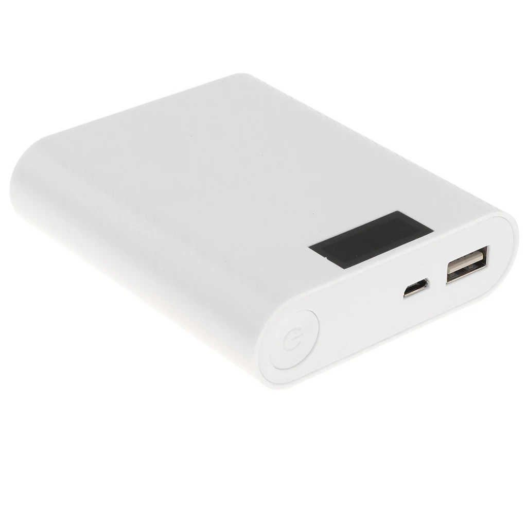 Lovoski Power Bank Case DIY Kit Battery Charger Box With Digital Display white
Lovoski Power Bank Case DIY Kit Battery Charger Box With Digital Display white