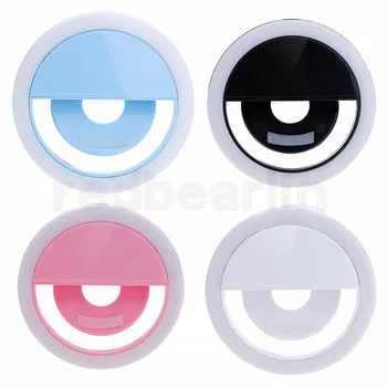 Rechargeable Selfie Ring Light with LED Camera Photography Flash Light Up Selfie Luminous Ring with USB Cable Universal for All
Rechargeable Selfie Ring Light with LED Camera Photography Flash Light Up Selfie Luminous Ring with USB Cable Universal for All
