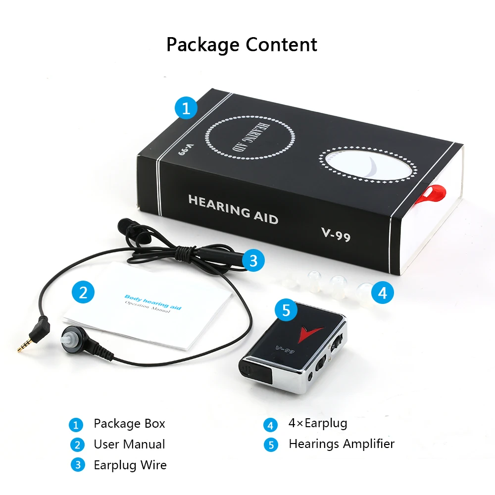 AXON V-99 Digital Hearing Aid Wired Voice Sound Amplifier Adjustable Tone for The Elderly Deaf Health Ear Care
AXON V-99 Digital Hearing Aid Wired Voice Sound Amplifier Adjustable Tone for The Elderly Deaf Health Ear Care