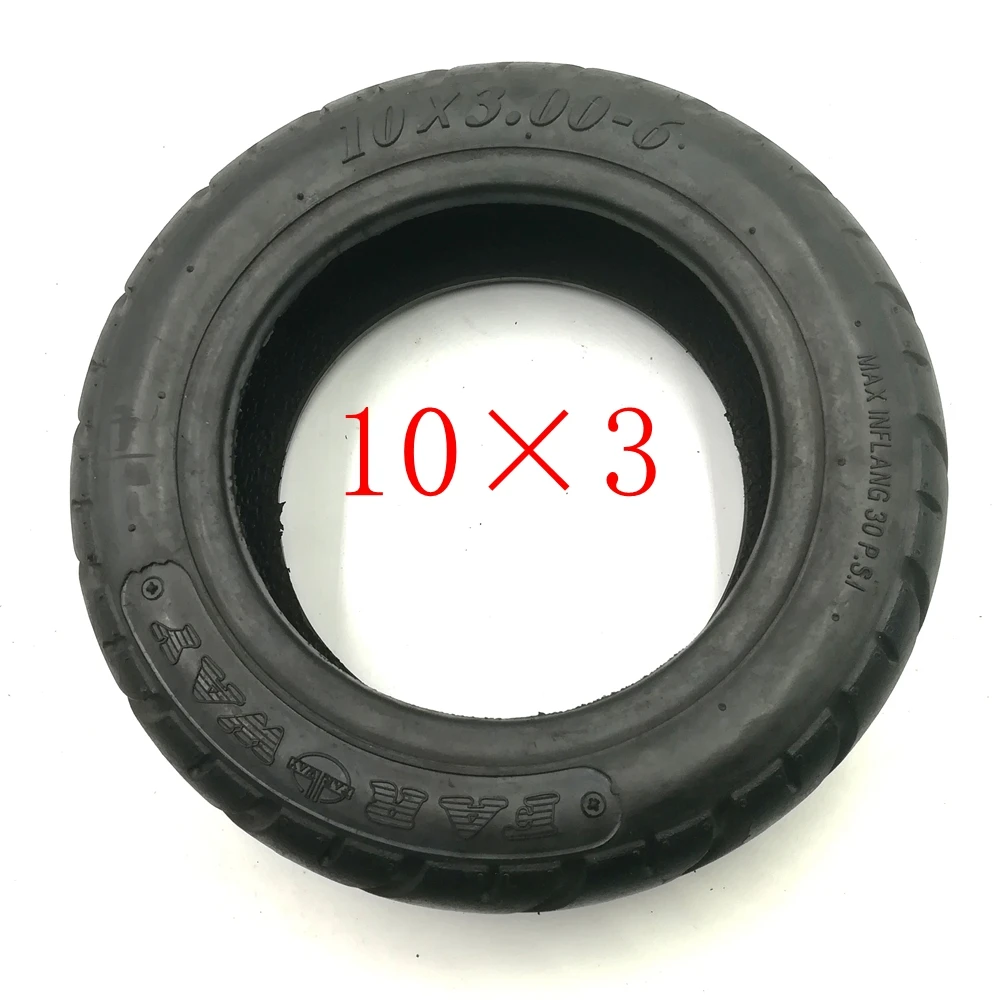 10x3.0-6 10*3.0 tubeless vacuum tire Tyre For 10 inch E-Scooter Motor Scooter Go karts ATV Quad Dualtron Speedway 10x3.00 tire
10x3.0-6 10*3.0 tubeless vacuum tire Tyre For 10 inch E-Scooter Motor Scooter Go karts ATV Quad Dualtron Speedway 10x3.00 tire