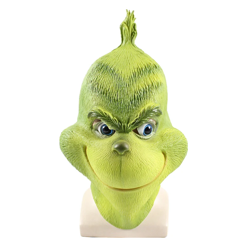 Stole Grinch Mask Cosplay Christmas Full Face Latex Mask Funny Party Costume Mask With Further Helmet Headgear Halloween Props
Stole Grinch Mask Cosplay Christmas Full Face Latex Mask Funny Party Costume Mask With Further Helmet Headgear Halloween Props