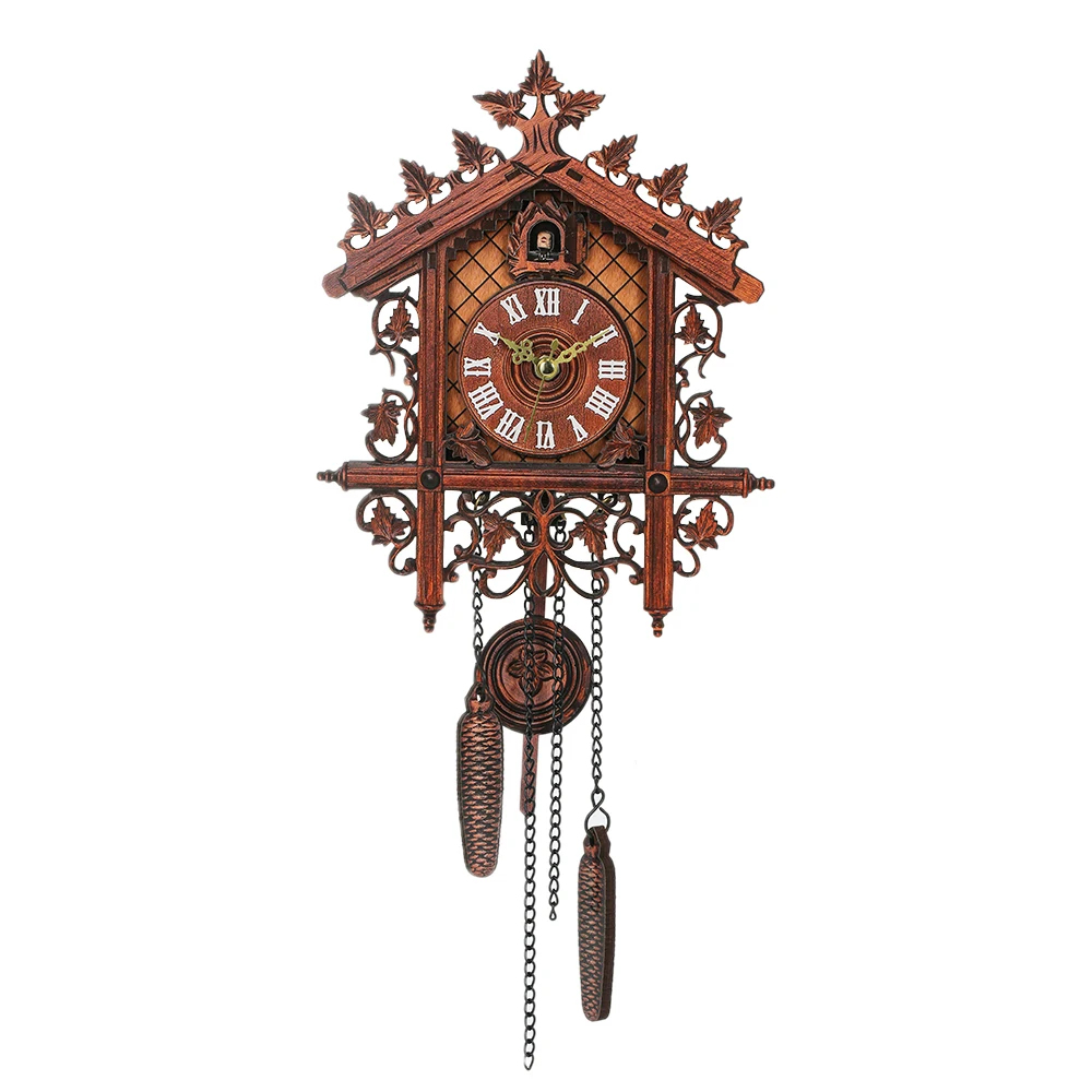 1 Pcs Retro Vintage Wood Cuckoo Wall Clock Hanging Handcraft for Living Room Home Restaurant Cafe Hotel Decor Chic Swing Clock
1 Pcs Retro Vintage Wood Cuckoo Wall Clock Hanging Handcraft for Living Room Home Restaurant Cafe Hotel Decor Chic Swing Clock