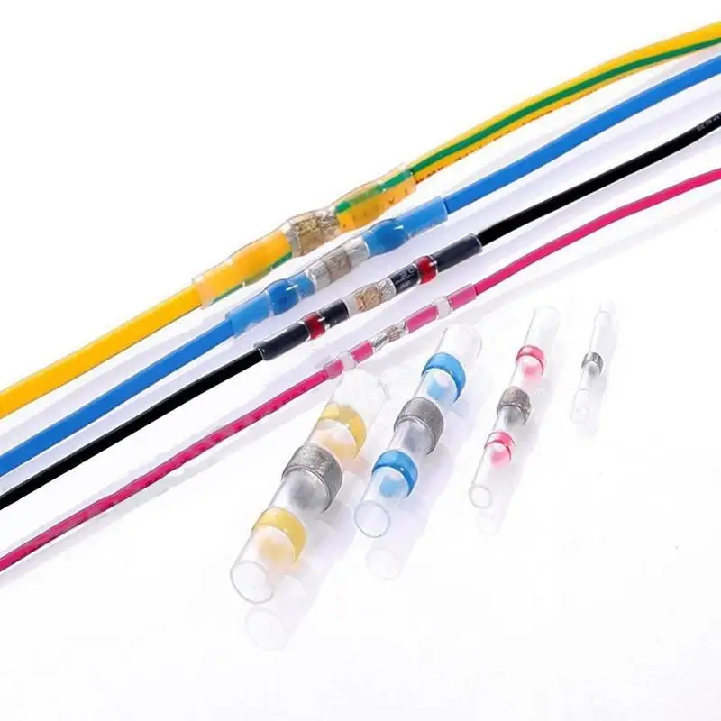 50/100pcs Waterproof Solder Heat Shrink Tube Butt Wire Sleeve Tubing Wires Connectors Cable Splice Line to Line Connector
50/100pcs Waterproof Solder Heat Shrink Tube Butt Wire Sleeve Tubing Wires Connectors Cable Splice Line to Line Connector