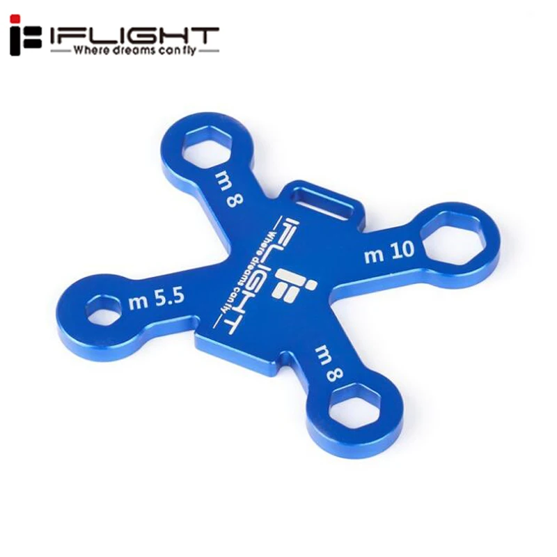 iFlight M5.5 M8 M10 Quick Release Wrench Tool for M3 M5 M6 Screws Nut for DIY RC Drone FPV Racing Spare Part DIY Accessories
iFlight M5.5 M8 M10 Quick Release Wrench Tool for M3 M5 M6 Screws Nut for DIY RC Drone FPV Racing Spare Part DIY Accessories