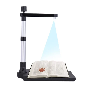 Adjustable HD High Speed USB Book Image Document Camera Scanner Dual Lens (10 Mega-pixel & 2 Mega-pixel) Max. A3 Scanning Size
Adjustable HD High Speed USB Book Image Document Camera Scanner Dual Lens (10 Mega-pixel & 2 Mega-pixel) Max. A3 Scanning Size