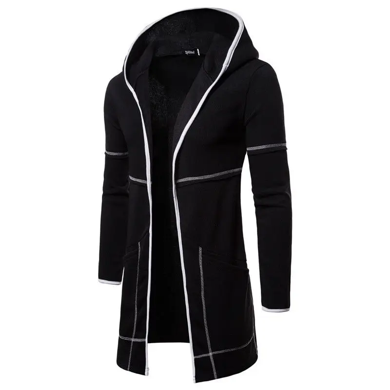 2018 New Style Fashion Hot Men's Patchwork Knitted Cardigan Long Sleeve Casual Slim Fit Trench Zipper t Coat
2018 New Style Fashion Hot Men's Patchwork Knitted Cardigan Long Sleeve Casual Slim Fit Trench Zipper t Coat