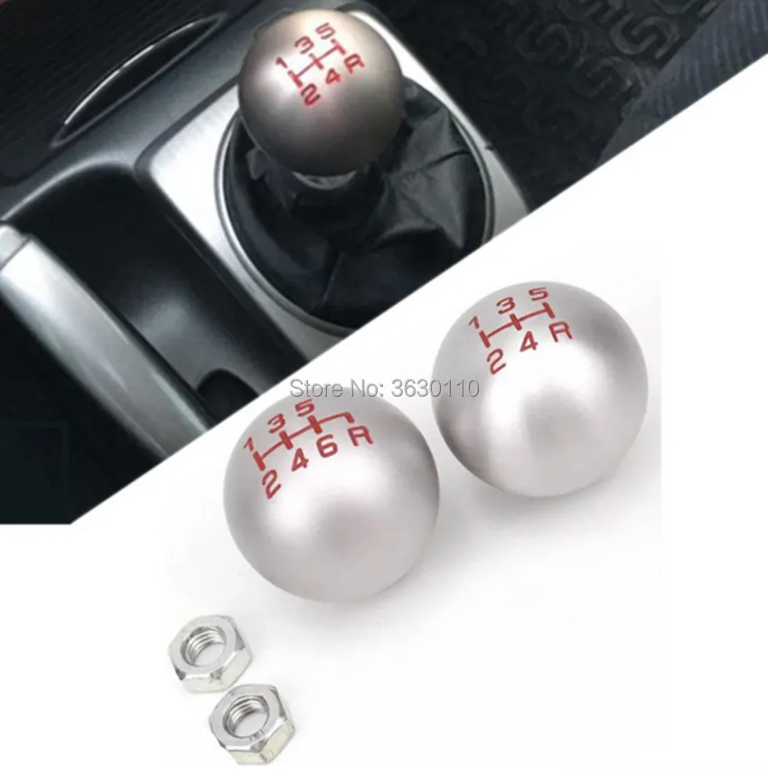 Free Shipping Aluminum 5/6 Speed Ball Shape Shift Gear Knob For Hond Fit for Civic City FD2 FN2 EP3 TYPE R DC2 DC5 AP1 AP2 S2000
Free Shipping Aluminum 5/6 Speed Ball Shape Shift Gear Knob For Hond Fit for Civic City FD2 FN2 EP3 TYPE R DC2 DC5 AP1 AP2 S2000