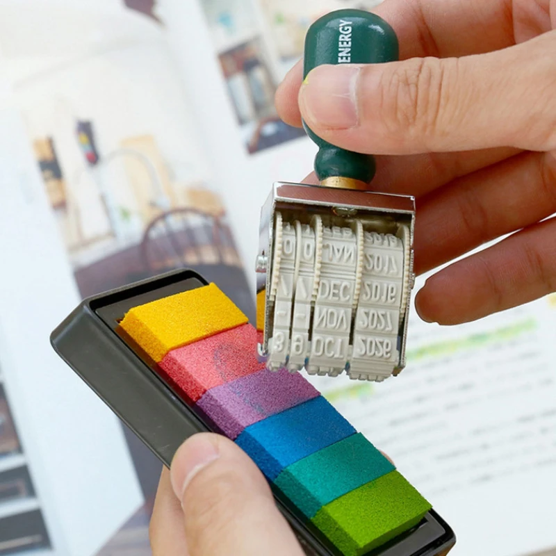 Roller Stamp Wooden Handle DIY Date Digital Seal Stamp for Scrapbooking Photo Album Craft Decor Child Kid Gift School Stationery
Roller Stamp Wooden Handle DIY Date Digital Seal Stamp for Scrapbooking Photo Album Craft Decor Child Kid Gift School Stationery