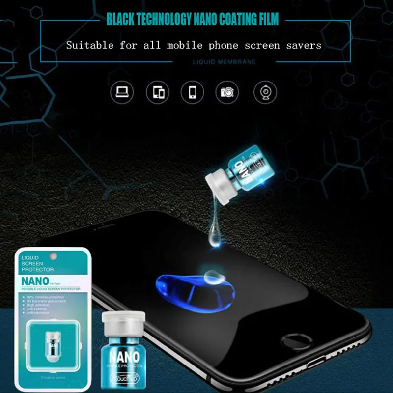 Universal Full-covered Mobile Screen Protective Phone glass HD Film for Huawei Black technology Nano Coating Liquid Tempered
Universal Full-covered Mobile Screen Protective Phone glass HD Film for Huawei Black technology Nano Coating Liquid Tempered