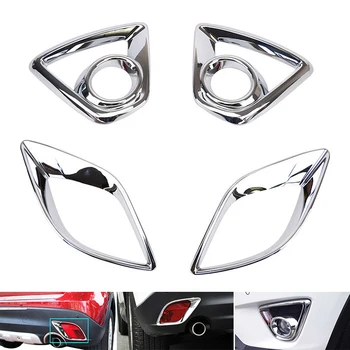 Car Front Bumper Fog Light Cove For Mazda CX-5 CX5 Chrome Front Fog Light & Rear Bumper Lamp Cover Trim 2013
Car Front Bumper Fog Light Cove For Mazda CX-5 CX5 Chrome Front Fog Light & Rear Bumper Lamp Cover Trim 2013