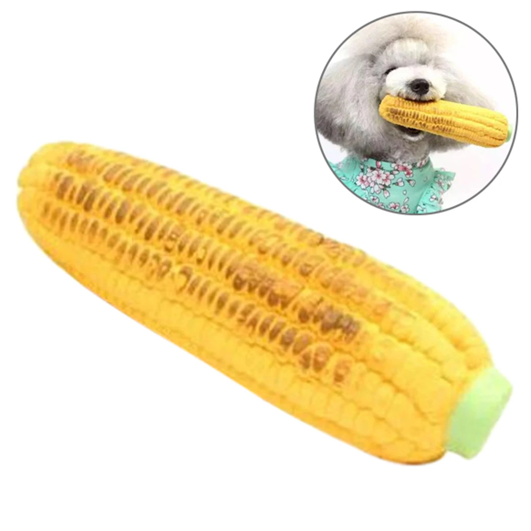 Pet Toy Bite Resistant Interactive Training Baked Corn Latex Food Modeling Toy Chew Toy For Dogs
Pet Toy Bite Resistant Interactive Training Baked Corn Latex Food Modeling Toy Chew Toy For Dogs