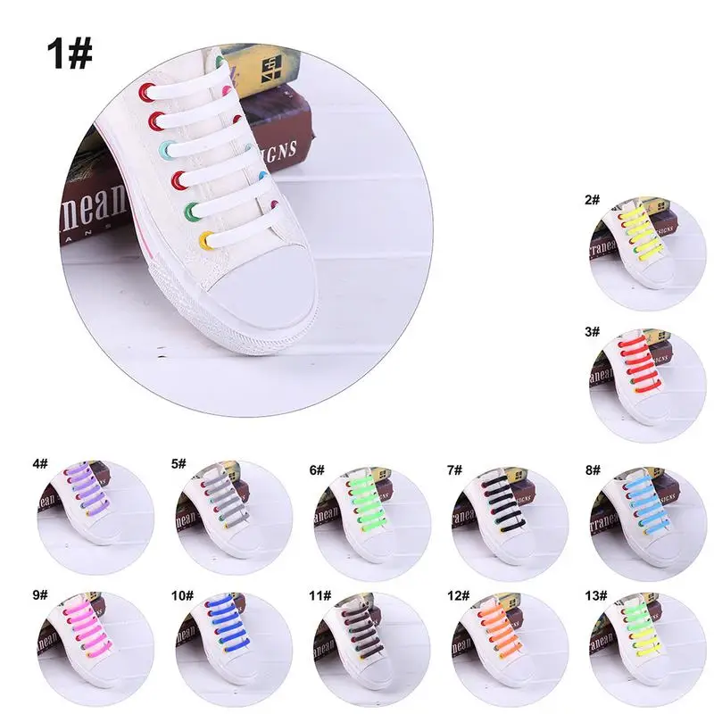 12Pc/Set Children Athletic Running No Tie Shoe Lace Elastic Silicone Shoelaces Free Tie-up Lazy Silicone Laces
12Pc/Set Children Athletic Running No Tie Shoe Lace Elastic Silicone Shoelaces Free Tie-up Lazy Silicone Laces
