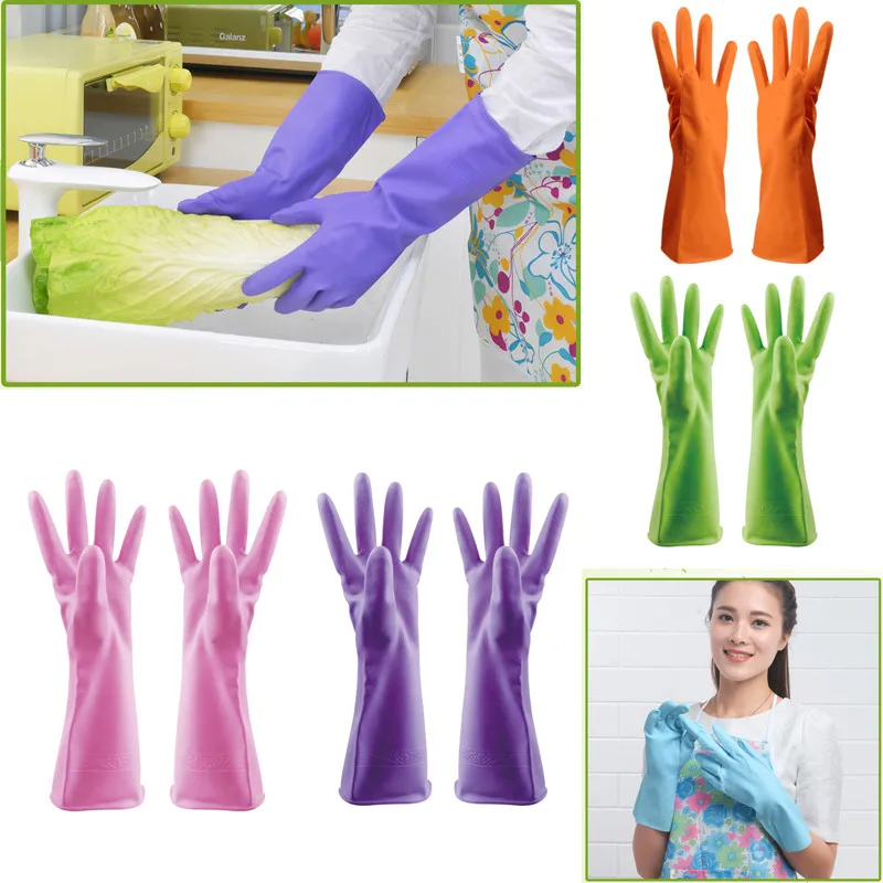 Rubber Latex Dish Washing Cleaning Thick Warm Long Gloves Women Men Car Cleaning Waterproof Household Kitchen Tool
Rubber Latex Dish Washing Cleaning Thick Warm Long Gloves Women Men Car Cleaning Waterproof Household Kitchen Tool