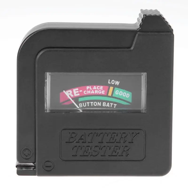BT860 1pc Portable The Function Handheld Battery Tester Volt Checker for 9V 1.5V and AA AAA Cell Batteries Battery Testers Black
BT860 1pc Portable The Function Handheld Battery Tester Volt Checker for 9V 1.5V and AA AAA Cell Batteries Battery Testers Black