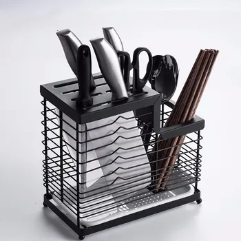 Kitchen Accessories Tools Household Organizers Stainless Steel Knives Storage Black Rack Forks Storage Standing Type Holders
Kitchen Accessories Tools Household Organizers Stainless Steel Knives Storage Black Rack Forks Storage Standing Type Holders
