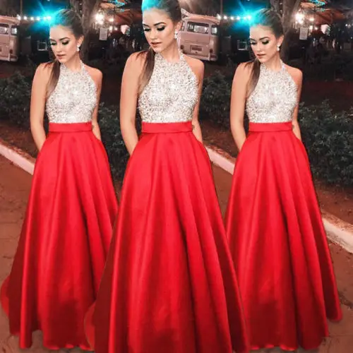2019 Fashion Maxi Dress Women Sexy Sequin Red Sleeveless High Waist Dress Long Evening Formal Party Ball Prom Gown Dress Hot
2019 Fashion Maxi Dress Women Sexy Sequin Red Sleeveless High Waist Dress Long Evening Formal Party Ball Prom Gown Dress Hot