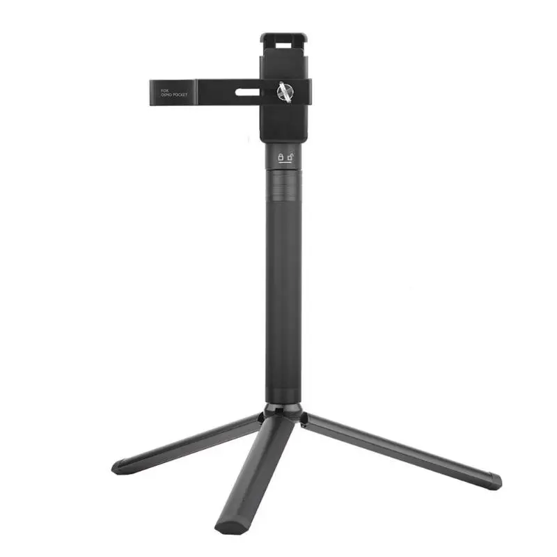 Portable Hand Grip Tripod Action Camera Mobile Phone Adapter Extend Pole Rod Clip Clamp Tripod+Extension Rod for DJI OSMO Pocket
Portable Hand Grip Tripod Action Camera Mobile Phone Adapter Extend Pole Rod Clip Clamp Tripod+Extension Rod for DJI OSMO Pocket