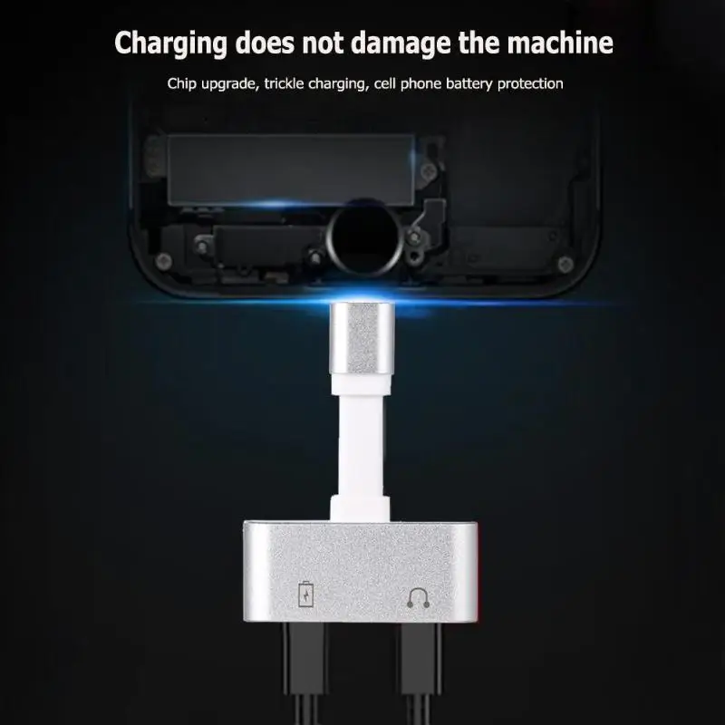 Dual 2 in 1 Cable Splitter 8 Pin to 8 Pin Charger Converter Dual USB Headphone Charging & Music Adapter Cable For iPhone7/8/X
Dual 2 in 1 Cable Splitter 8 Pin to 8 Pin Charger Converter Dual USB Headphone Charging & Music Adapter Cable For iPhone7/8/X