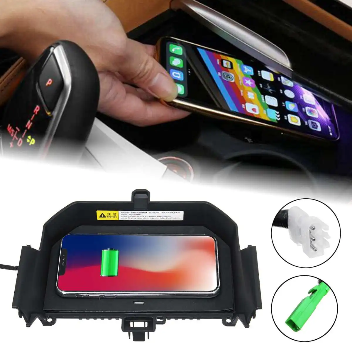 QI Wireless Charging Phone Charger Center Console For BMW 5 6 Series G30 G38 F10 2017-2018 phone holder & wireless charging tool
QI Wireless Charging Phone Charger Center Console For BMW 5 6 Series G30 G38 F10 2017-2018 phone holder & wireless charging tool