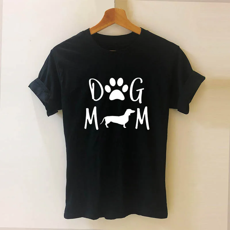 Dachshund Dog Mom Love Letters Print Women Short Sleeve Tshirt Casual Cotton Hipster Funny T Shirt for Girl Lady Top Drop Ship
Dachshund Dog Mom Love Letters Print Women Short Sleeve Tshirt Casual Cotton Hipster Funny T Shirt for Girl Lady Top Drop Ship