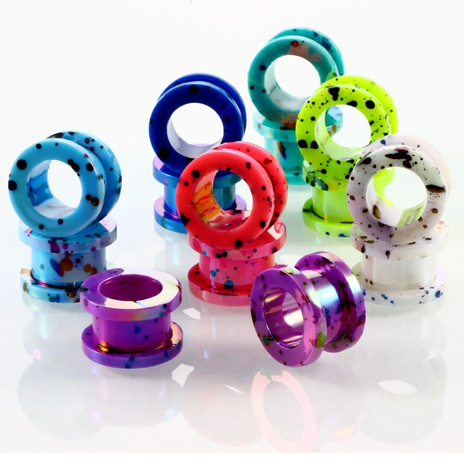 1 Pair Acrylic Ear Plugs Gauged Earrings Women Men Expander Piercing Ear Flesh Tunnel Body Jewelry
1 Pair Acrylic Ear Plugs Gauged Earrings Women Men Expander Piercing Ear Flesh Tunnel Body Jewelry