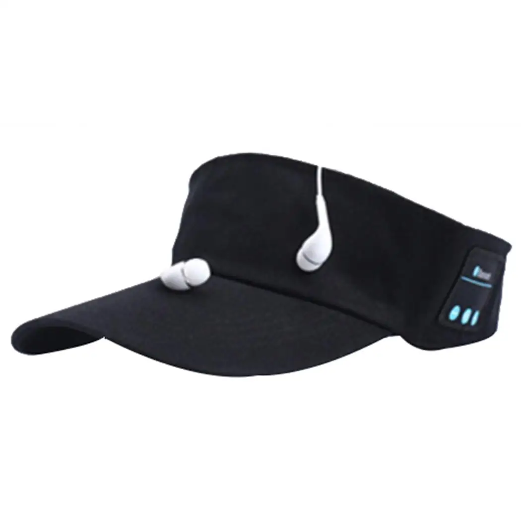 Фото Portable Unisex Wireless Bluetooth Music Earphones Fashion 32 4.2 Casual Visor 2H Sun 95dB Hat Cap User Manual | Электроника