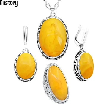 Simulated Oval Beeswax Jewelry Set Necklace Earrings Rings For Women Hollow Flower Antique Silver Plated Stainless Steel Chain
Simulated Oval Beeswax Jewelry Set Necklace Earrings Rings For Women Hollow Flower Antique Silver Plated Stainless Steel Chain