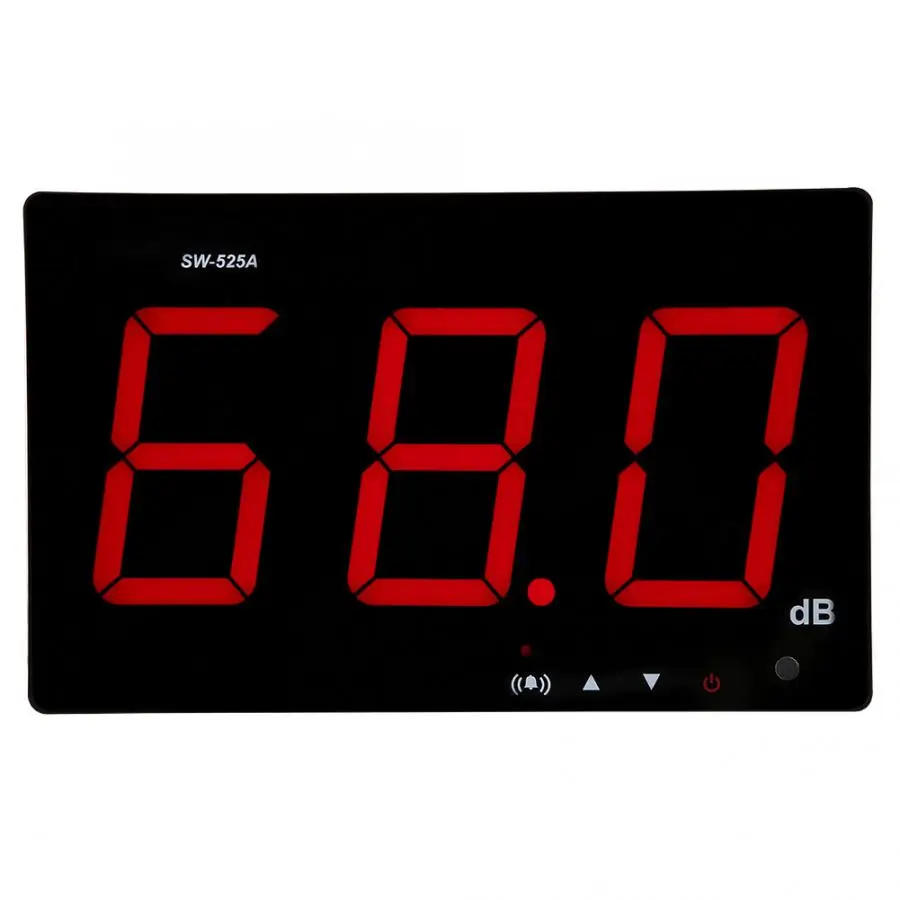 Sound Level Tester Wall Mounted LCD Display Digital Sound Level Meter USB 30-130dB SW-525A Noise Decibel Monitoring Testers
Sound Level Tester Wall Mounted LCD Display Digital Sound Level Meter USB 30-130dB SW-525A Noise Decibel Monitoring Testers
