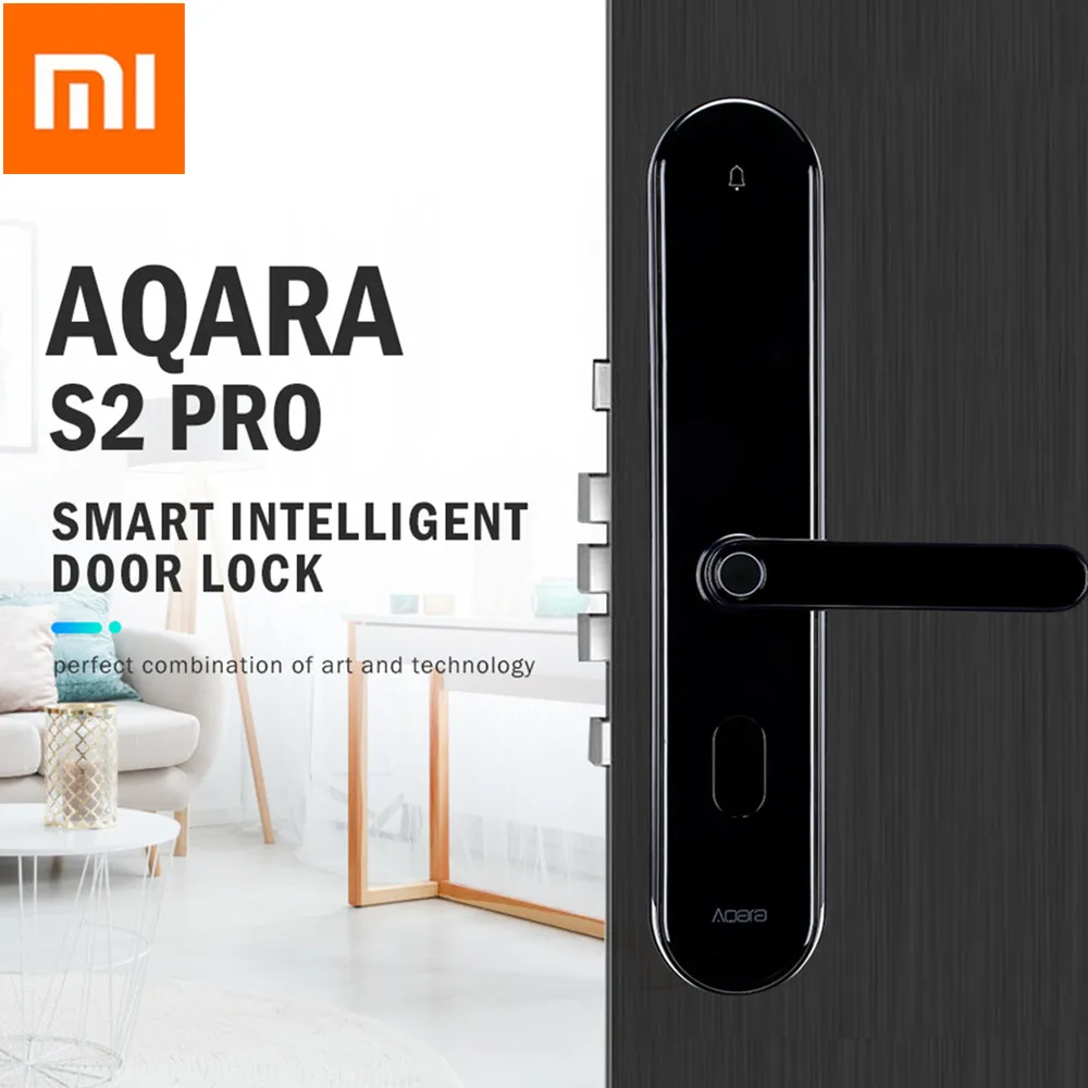 Aqara S2 Pro Smart Intelligent Door Lock 25 Groups Password Fingerprint Remote Control APP Real-Time Monitor Privacy Lock
Aqara S2 Pro Smart Intelligent Door Lock 25 Groups Password Fingerprint Remote Control APP Real-Time Monitor Privacy Lock