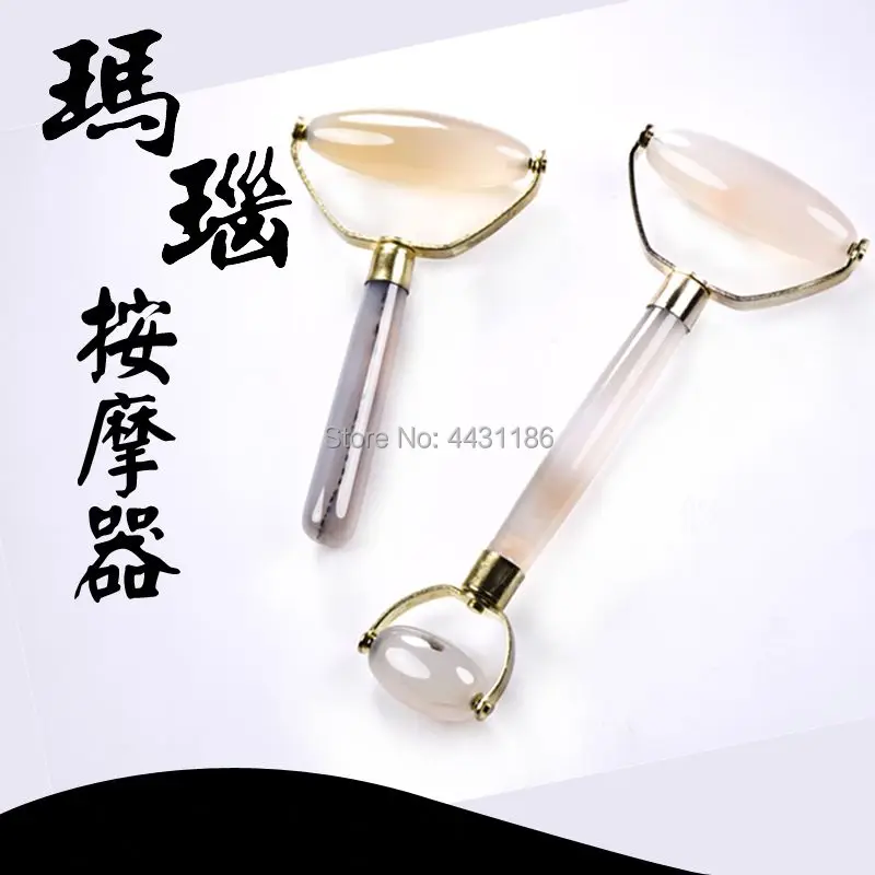 Good Quality 3 Color Agate Jade Stone Therapy Face Thin Massager Facial Massage Tool Roller
Good Quality 3 Color Agate Jade Stone Therapy Face Thin Massager Facial Massage Tool Roller